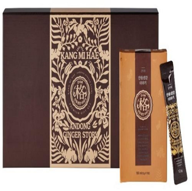 강미혜 안동생강이야기 생강진액 스틱형 12g (45개입)+쇼핑백, 540g, 1개