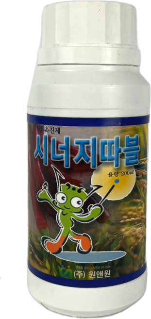 시너지따블 전착제 200ml 침투촉진제 효과증진 거품감소 농약보조제 약흔제거, 200ml(25말용), 1개