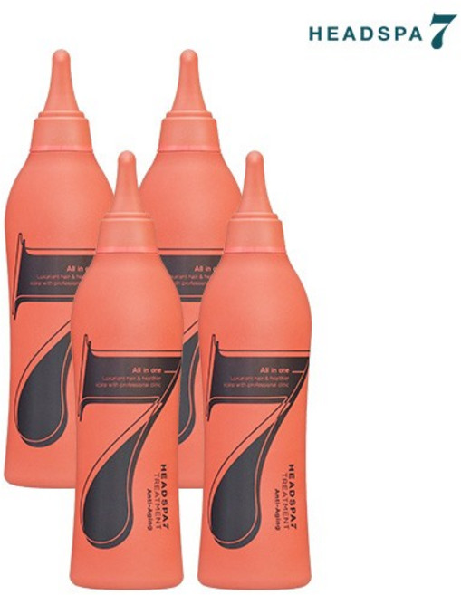 헤드스파7 안티에이징 헤어트리트먼트, 310ml, 4개
