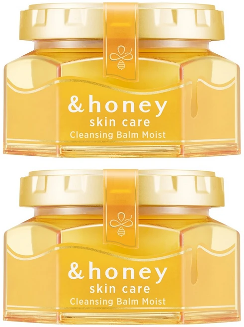 앤드 허니 클렌징 밤 모이스트 90g 2개 피부 촉촉한 벌꿀 미용 클렌징 - 쿠팡