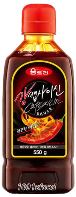 움트리 강캡사이신 550g, 1개