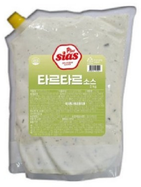 [퀴클리몰] 시아스 뉴 타르타르 소스 2kg 실온, 1개