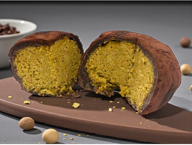 타피오카 모찌 반죽 찰진 쫀득함 저당 두바이쫀득쿠키, 5개, 50g - 쿠팡