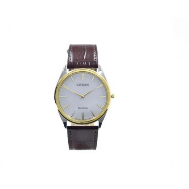 [Citizen] 시티즌 스틸레토 AR3074-03A 에코드라이브 아날로그 남성 시계 - 브라운
