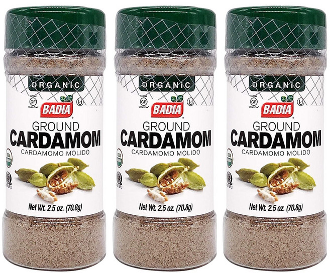 바디아 그라운드 카다몸, 70.8g, 3개