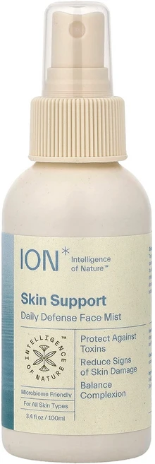 ION 인텔리전스 오브 네이처 스킨 서포트 데일리 디펜스 페이스 미스트 모든 피부 타입용 100ml (3.4 fl oz) IOB-00749 - 쿠팡
