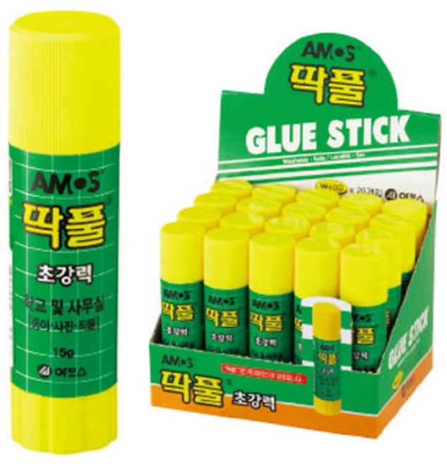 아모스 딱풀, 15g, 20개