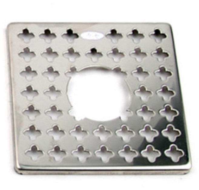 스텐 세탁기 유가 배수구 캡 하수구 뚜껑 트랩 덮개 엘보 욕실 화장실 소형 130mm, 실버