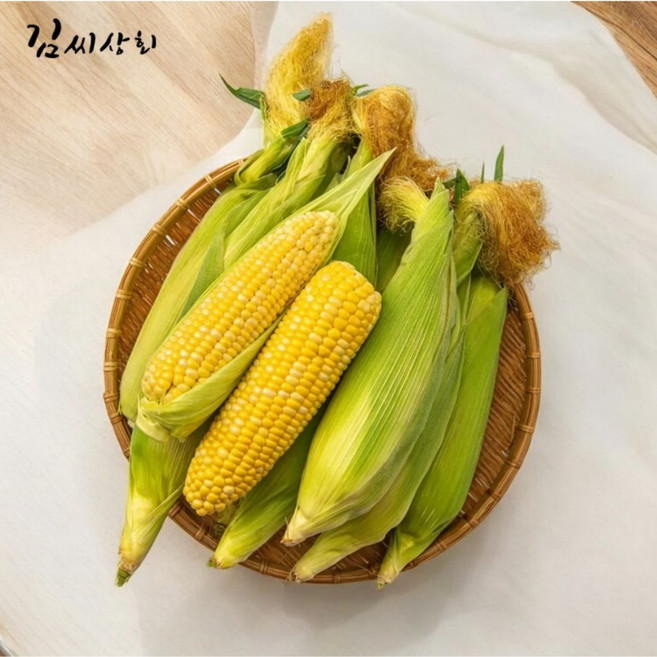 의령 햇 초당옥수수 달콤한 제철 산지직송, 20개, 중품 (10cm 이상)