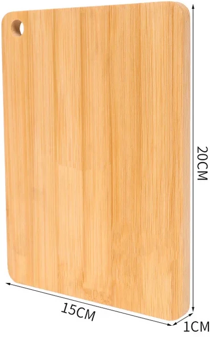 양면 대나무 도마 - 천연 모소 항균 주방 수직 스탠드 포함, 03 Small