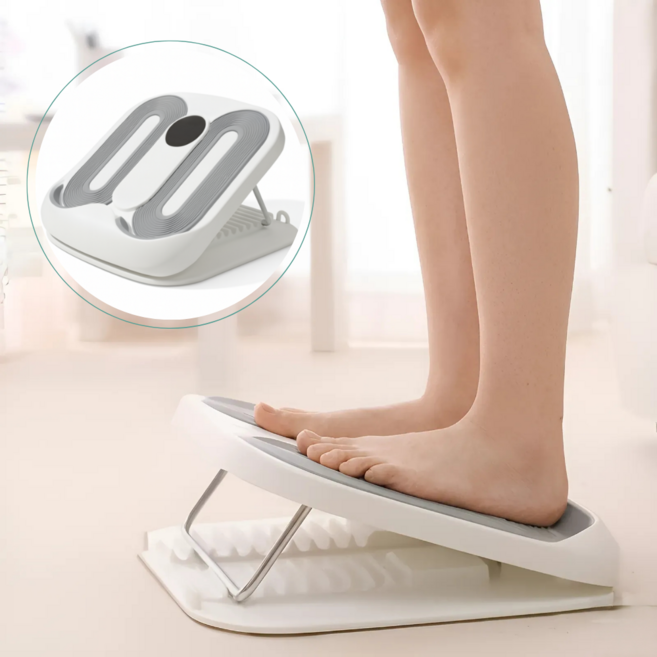 주드 레그 릴렉서 스트레칭 보드 종아리햄스트링 아킬레스건 발목 운동 기구, 크림 화이트