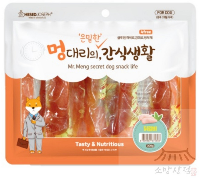 멍대리의 간식 생활 닭갈비 강아지 300g 대용량 자연 소재 애견, 상세설명 참조, 상세설명 참조