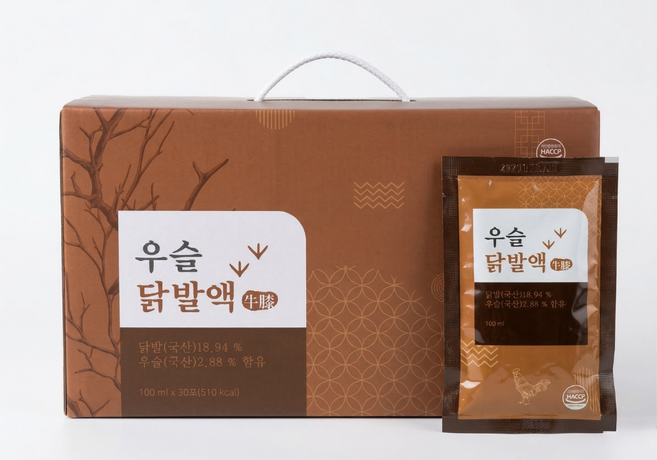 [거제사슴영농조합] 우슬닭발액, 30개, 100ml