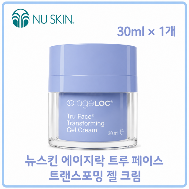 에이지락 트루 페이스 트랜스포밍 젤 크림, 1개, 30ml