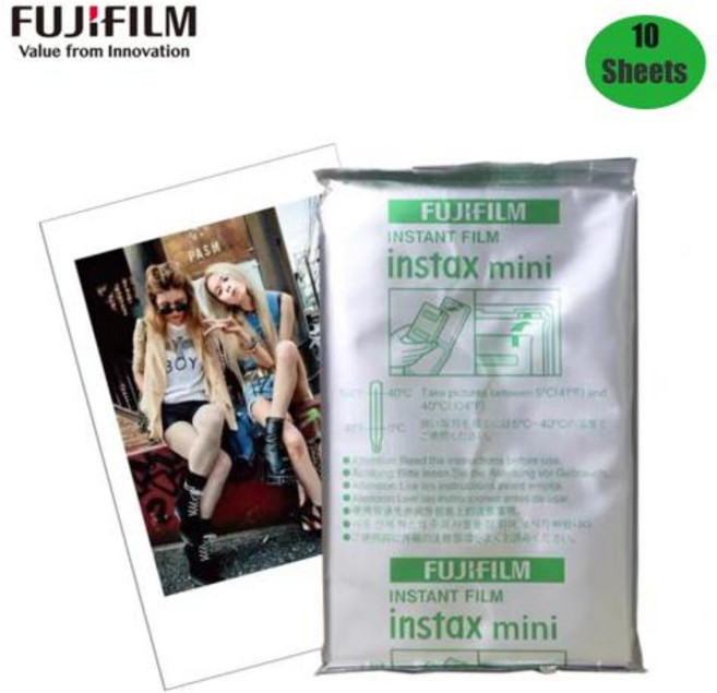 후지필름 인스탁스 미니 12 필름 인화지 미니 LiPlay 40 99 SE Evo 70 90 링크 2/3 즉석 카메라 인스탁스 필름용 10 매 20/40 매, 1) 10 Sheets White, 1개