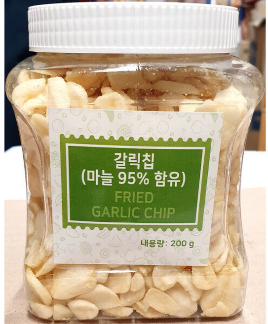 튀긴마늘 슬라이스 튀김 마늘칩 갈릭 후레이크, 200g, 1개