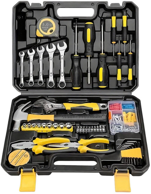 가정용 공구세트 다기능 수공구 세트, 1세트, 142pcs