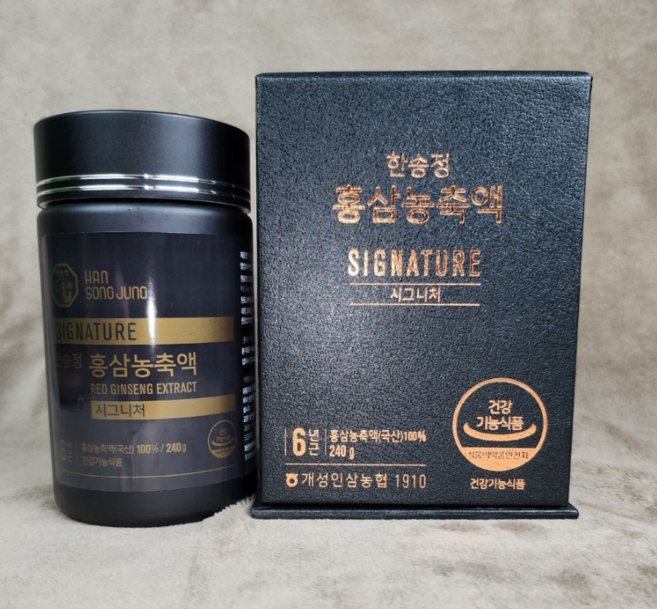 [개성인삼농협] 한송정 개성홍삼농축액 시그니처 240g, 1개