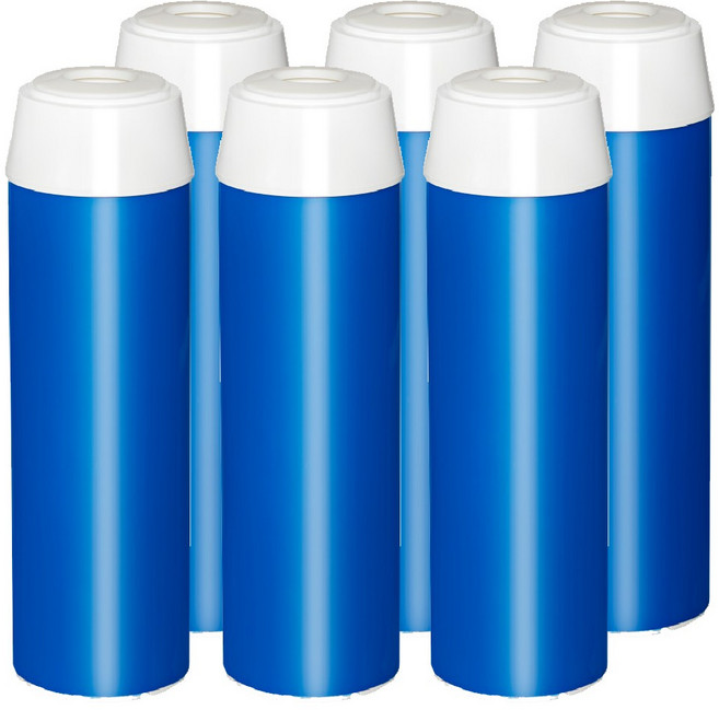 하우징필터 청카본 활성탄 필터, 10인치 250mm, 3개