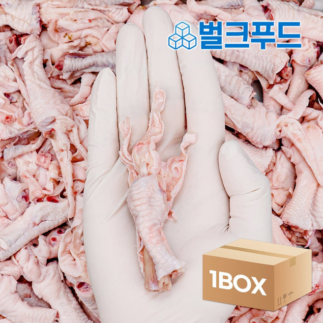 튤립 닭발 10kg 국내산 냉동 생닭발 업소용, 단품, 1kg
