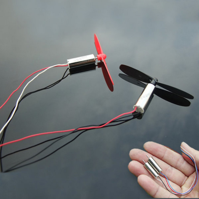 3.7V 1mm 미니 소형 모터 프로펠러 DC 원형 RC카 미니, C 미니프로펠라(1x55mm) 5세트, 1개