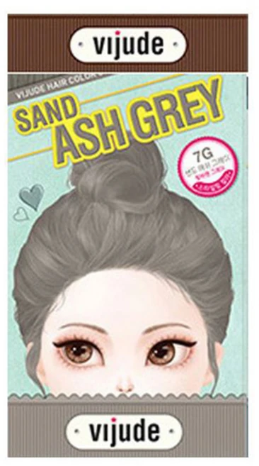 비쥬드 헤어 컬러크림, 1개, 7G 샌드 애쉬 그레이 - 쿠팡
