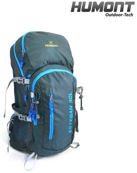 휴몬트 에스테반 30 소형 등산 배낭 산행 트레킹 가방, 그레이