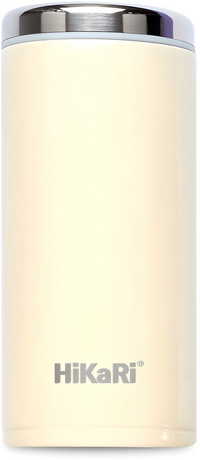 HiKaRi 심플 미니 보온보냉 텀블러, 아이보리, 200ml, 1개