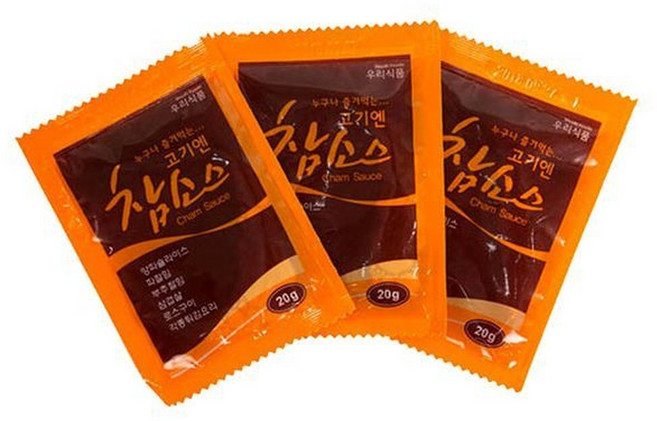 고기엔 참소스 20g (1박스200개입) 용, 1박스