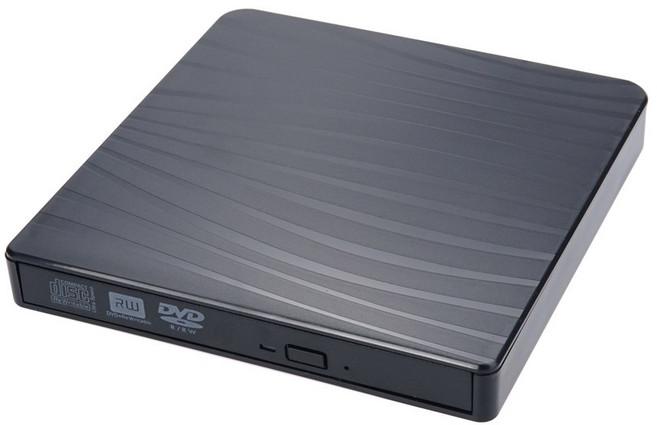 BiLe 삼성 갤럭시북2 C타입&USB 심플 외장형 ODD, BiLeBD206, 1개