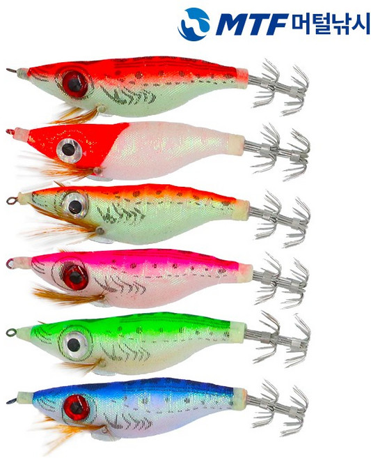 막 물어 왕눈이에기 갑오징어 쭈꾸미 문어 에기, 핑크