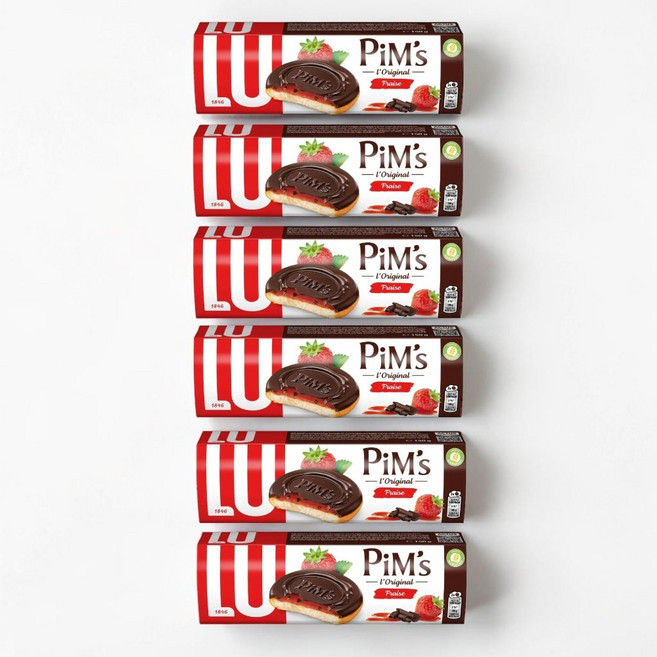 루 LU 핌스 초콜렛 딸기 사은품 추가증정, 6개, 150g