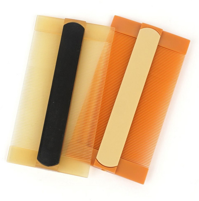 클래식 다용도 참빗 헤어빗, 브라운