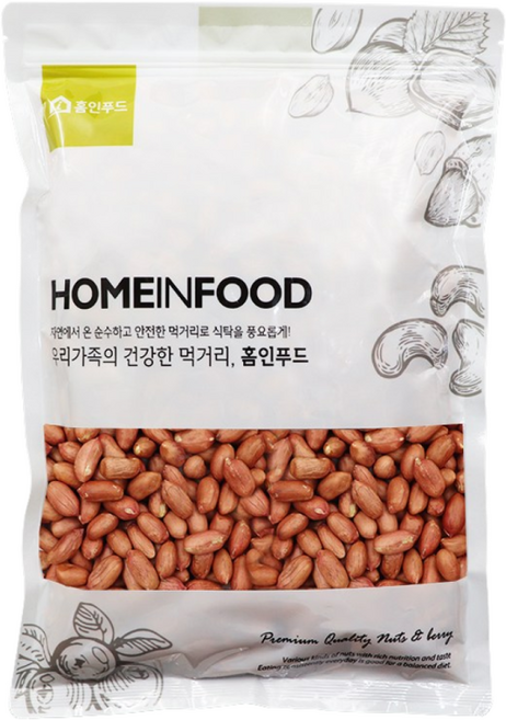 홈인푸드 볶음땅콩, 1kg, 1개