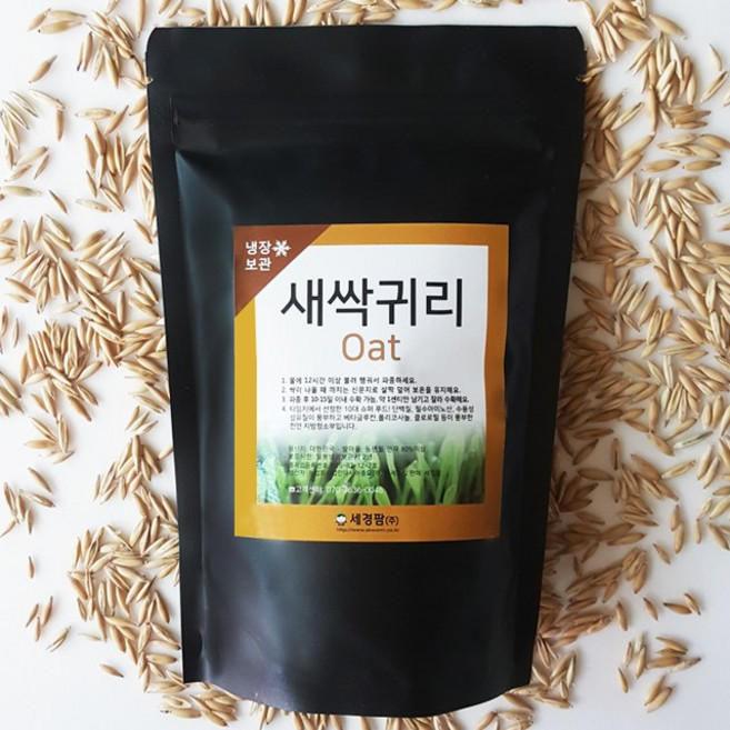 세경팜 새싹 귀리 씨앗 1kg, 4개