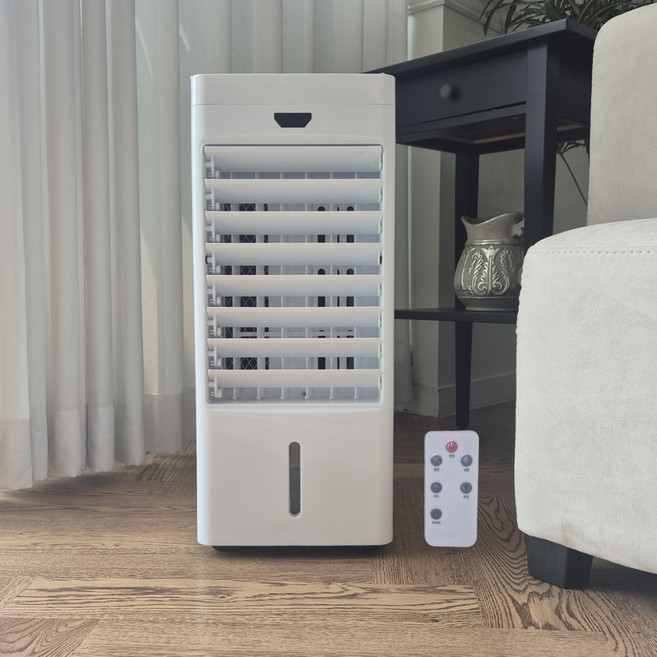 최신형 프리미엄 저소음 리모컨 냉풍기 냉방기 에어쿨러