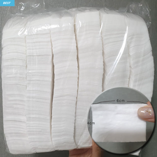 윤슬 에스테틱 절단화장솜 대용량 국산 무실링 네일솜 미용솜 병원솜 피부미용실기 화장솜 애견샵 솜, 1개, 1200매입