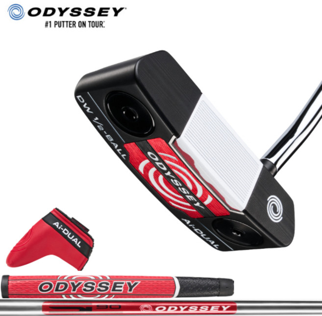 오딧세이 Ai 듀얼 DW 1/2볼 DB 퍼터 캘러웨이코리아정품 2026년, 피스톨 33인치 [83.82cm]