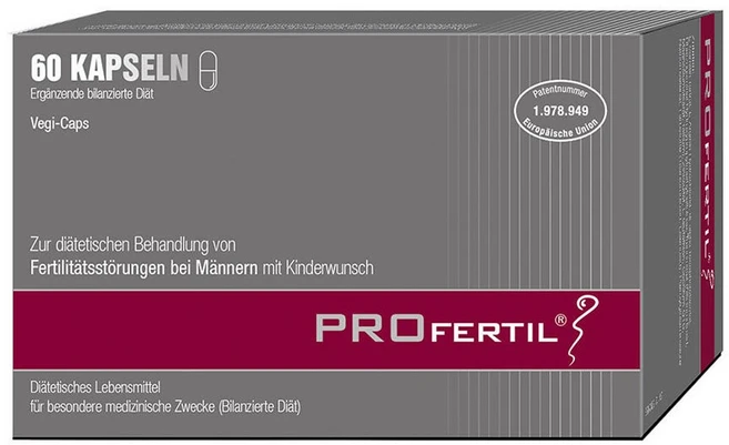 Aristo Pharma GmbH 프로퍼틸 남성용 건강식품 60캡슐 2팩 ProfeRtil Capsules, 60정 - 쿠팡
