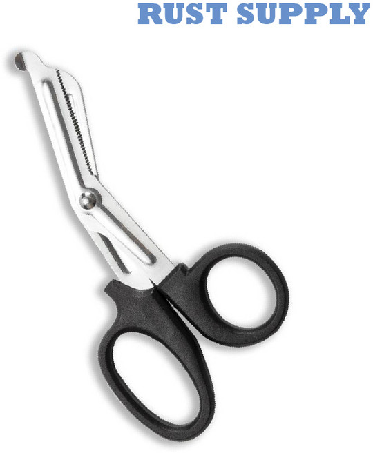 러스트서플라이 스포츠 테이핑 키네시오 붕대 깔끔절삭 안전 가위 14cm, 1개