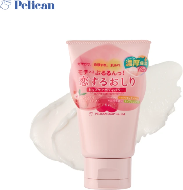 펠리칸솝 사랑에빠진 엉덩이 바디버터 복숭아향 / 환절기 보습바디로션, 1개, 100g - 쿠팡