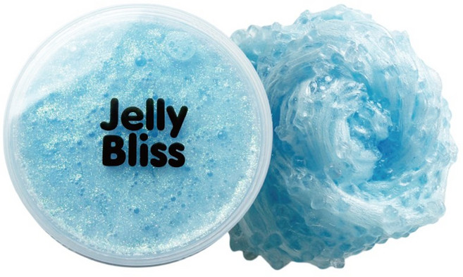 젤리블리스 소다스크럽 슬라임, 파랑, 100g, 1개