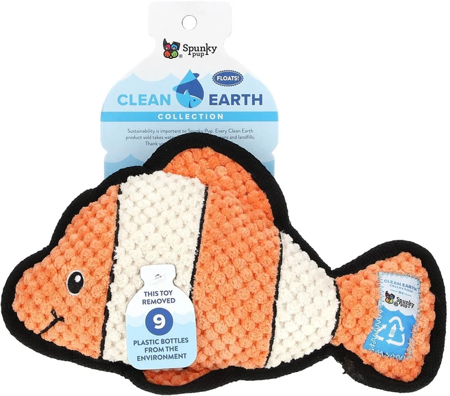 스펑키 펍 클린 어스 컬렉션 클라운피쉬 장난감 1개 SYU-82529 - 쿠팡