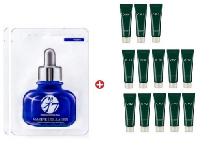 GE7 마스크2매/프라임 어드밴서 앰플 세럼10mlx13개, 10g, 13개