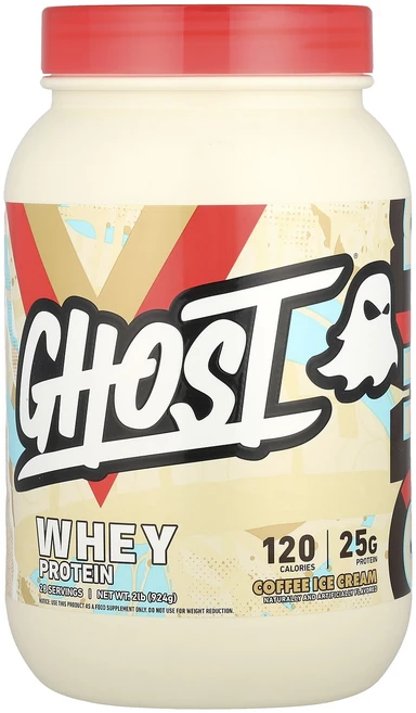 Ghost 유청 단백질 커피 아이스크림 924g(2lb), Ghost 유청 단백질 커피 아이스크림 924g2lb, 924g, 1개 - 쿠팡
