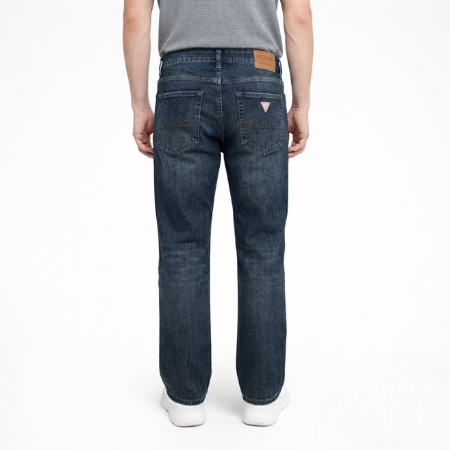 게스 청바지 남자 와이드청바지 GUESS 데님 온이음파우치