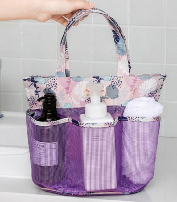 물빠지는 메쉬 목욕가방 남여 공용 미니 가방