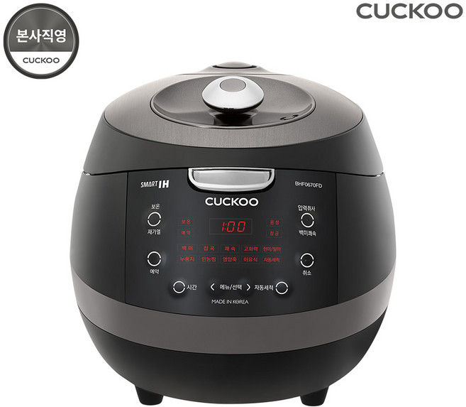 본사직영) 쿠쿠 6인용 IH전기압력밥솥 CRP-BHF0670FD