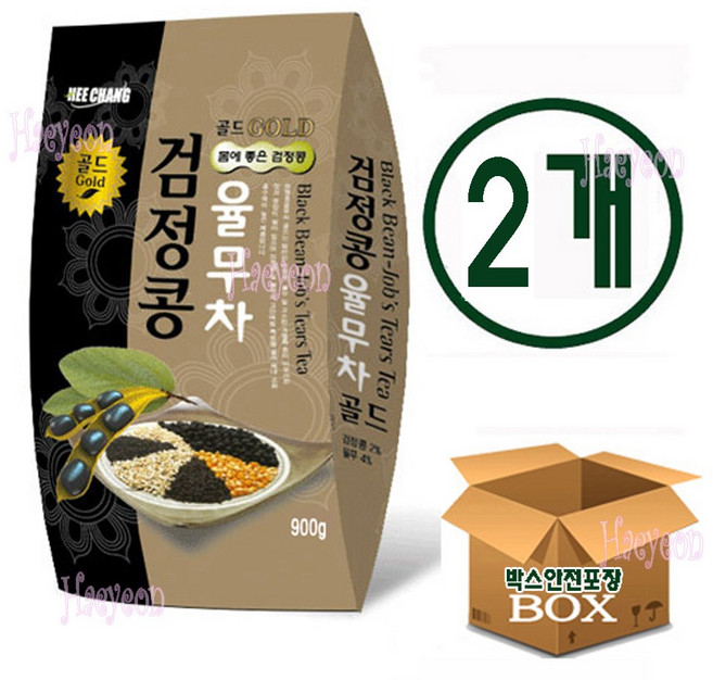 희창 검정콩 율무차 골드, 900g, 2개, 1개입