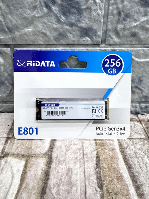 RIDATA E801 PCIe Gen3x4 256GB 固態硬碟